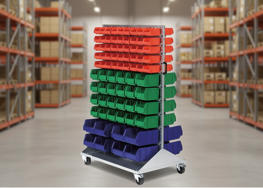 Neue Sichtlagerboxen die bei Solutions4Industry erhältlich sind